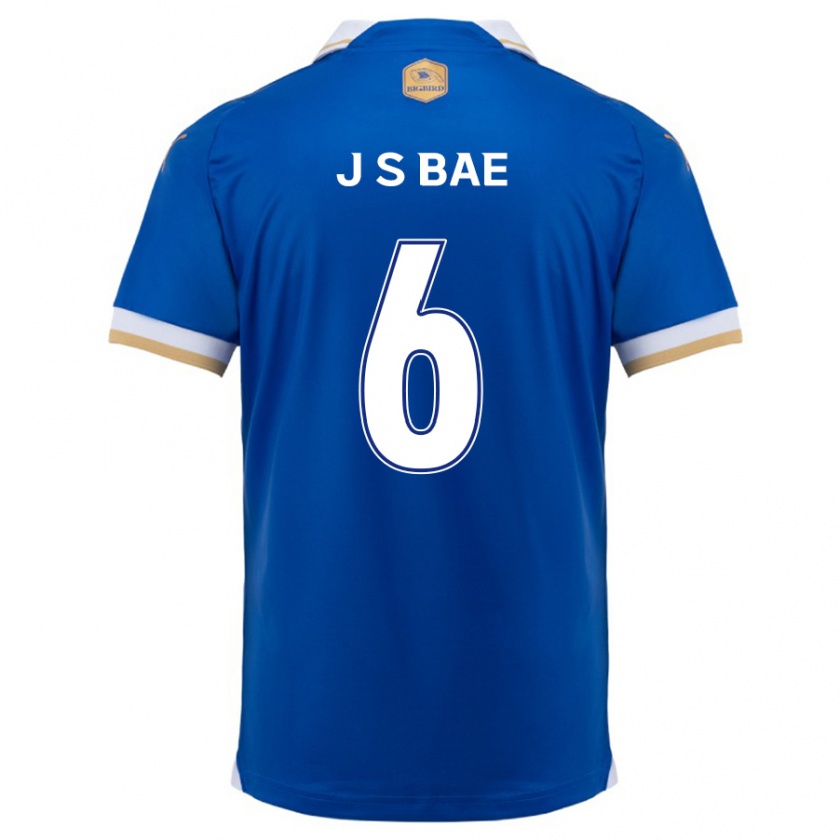 Kandiny Kinderen Seo-Joon Bae #6 Blauw Wit Thuisshirt Thuistenue 2024/25 T-Shirt België