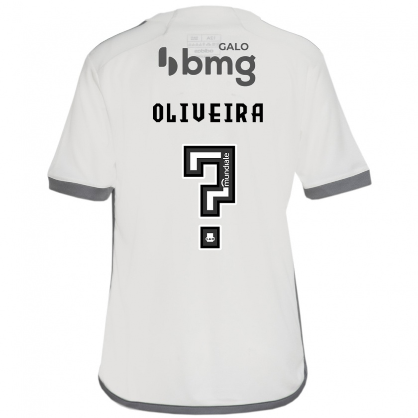 Kandiny Niño Camiseta Pedro Oliveira #0 Blanquecino 2ª Equipación 2024/25 La Camisa