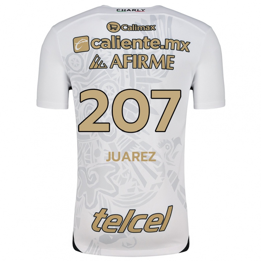 Kandiny Kinder José Juárez #207 Weiß Schwarz Auswärtstrikot Trikot 2024/25 T-Shirt Österreich