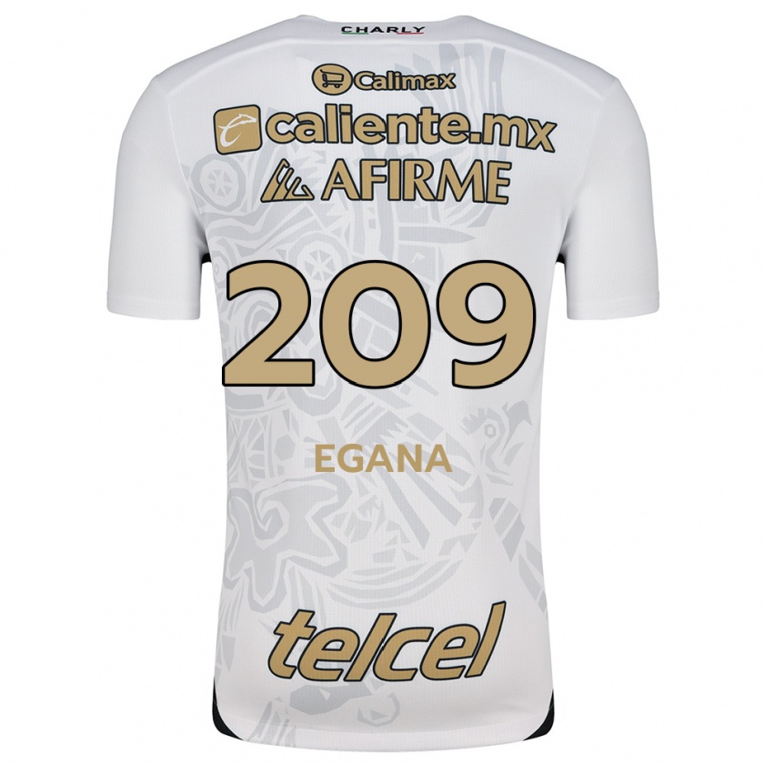 Kandiny Kinderen Arath Egaña #209 Wit Zwart Uitshirt Uittenue 2024/25 T-Shirt België