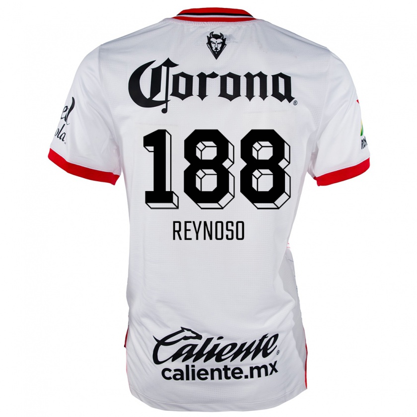 KandinyキッズDaniel Reynoso#188赤、白アウェイシャツ2024/25ジャージーユニフォーム