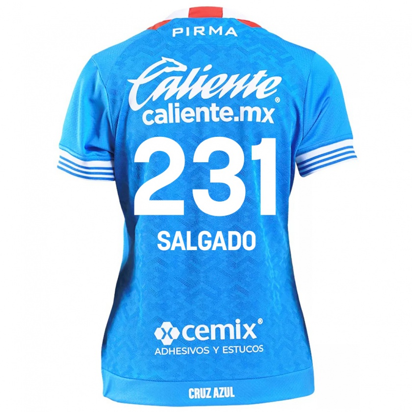 Kandiny Uomo Maglia Bruno Salgado #231 Cielo Blu Kit Gara Home 2024/25 Maglietta