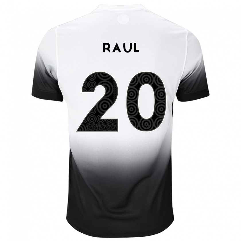 Kandiny Heren Pedro Raul #20 Wit Zwart Thuisshirt Thuistenue 2024/25 T-Shirt