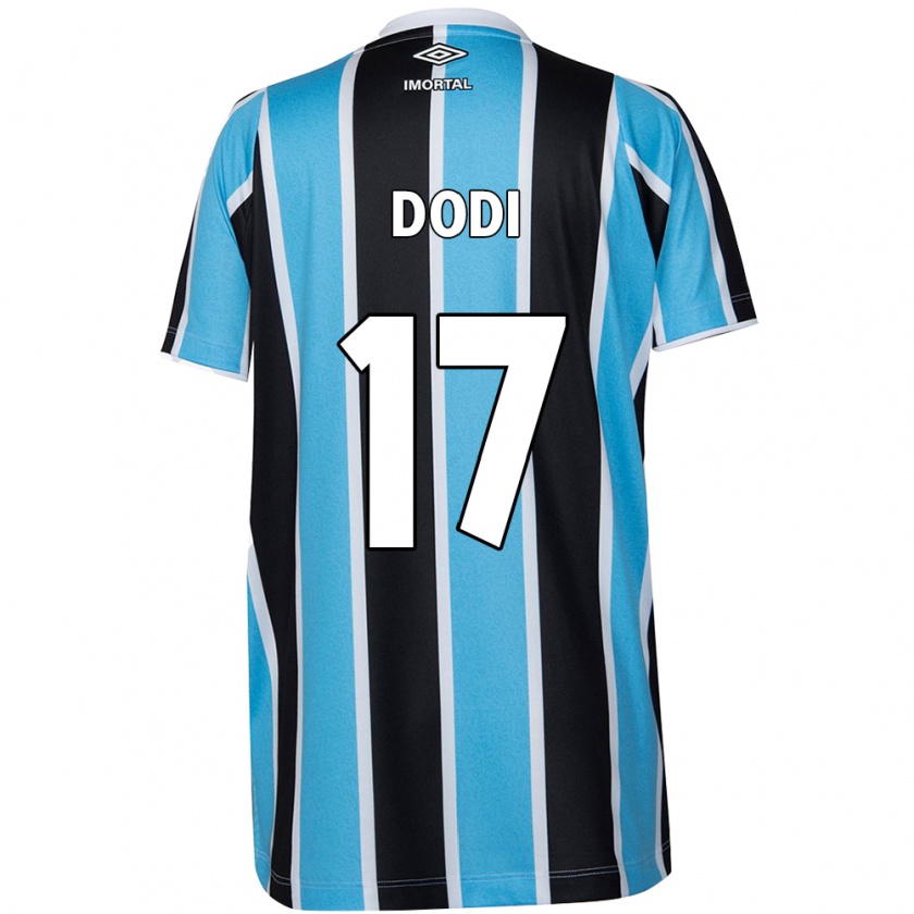 Kandiny Uomo Maglia Dodi #17 Blu Nero Bianco Kit Gara Home 2024/25 Maglietta