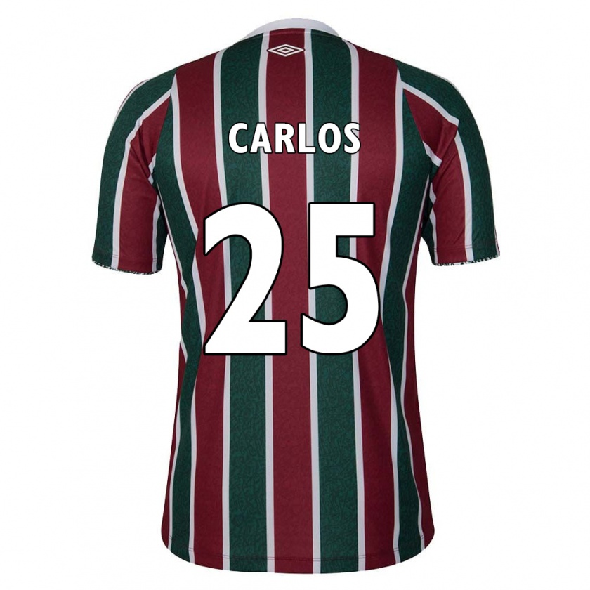 Kandiny Herren Antônio Carlos #25 Grün Kastanienbraun Weiß Heimtrikot Trikot 2024/25 T-Shirt Österreich