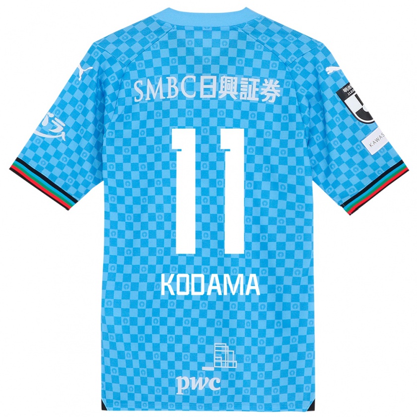 KandinyメンズShotaro Kodama#11アズールブルーホームシャツ2024/25ジャージーユニフォーム