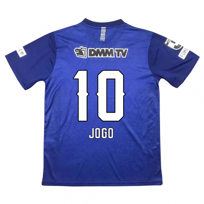 Kandiny Heren Hisashi Jogo #10 Donkerblauw Thuisshirt Thuistenue 2024/25 T-Shirt