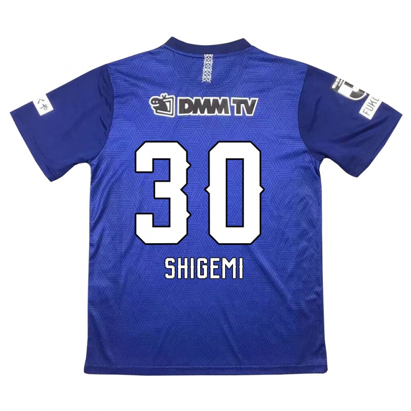 Kandiny Heren Masato Shigemi #30 Donkerblauw Thuisshirt Thuistenue 2024/25 T-Shirt