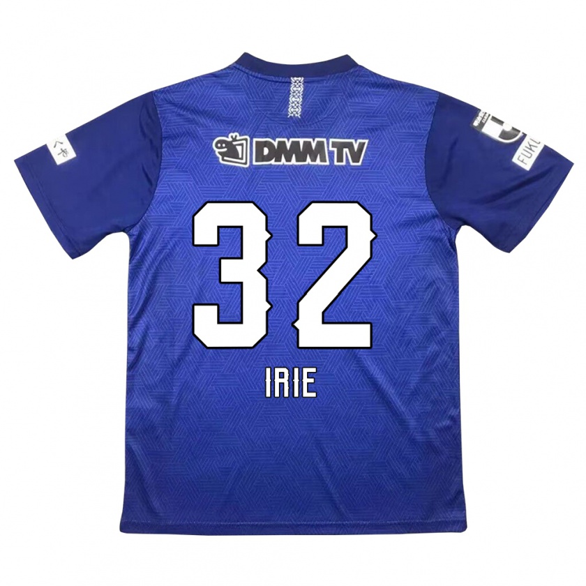 Kandiny Heren Yujin Irie #32 Donkerblauw Thuisshirt Thuistenue 2024/25 T-Shirt