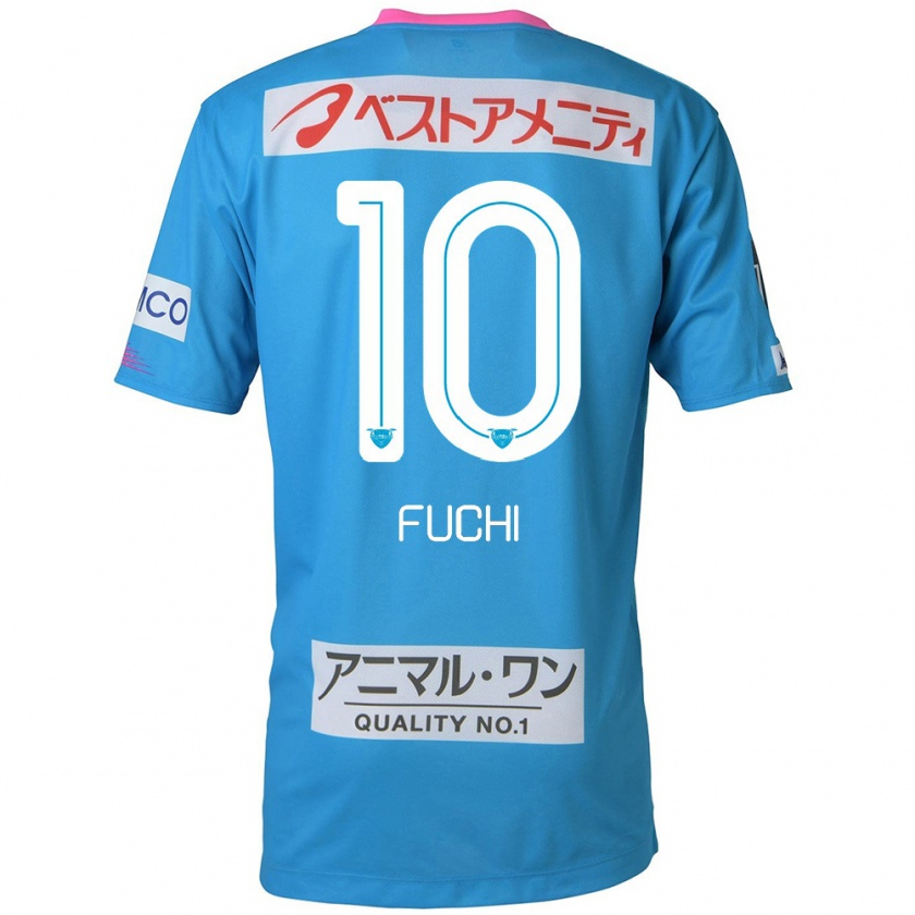 Kandiny Hombre Camiseta Fuchi Honda #10 Azul Rosado 1ª Equipación 2024/25 La Camisa México