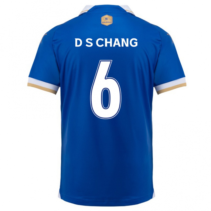 Kandiny Heren Se-Dong Chang #6 Blauw Wit Thuisshirt Thuistenue 2024/25 T-Shirt