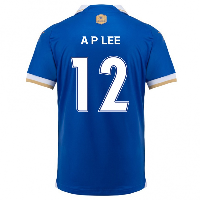 Kandiny Heren Pyeong-An Lee #12 Blauw Wit Thuisshirt Thuistenue 2024/25 T-Shirt België