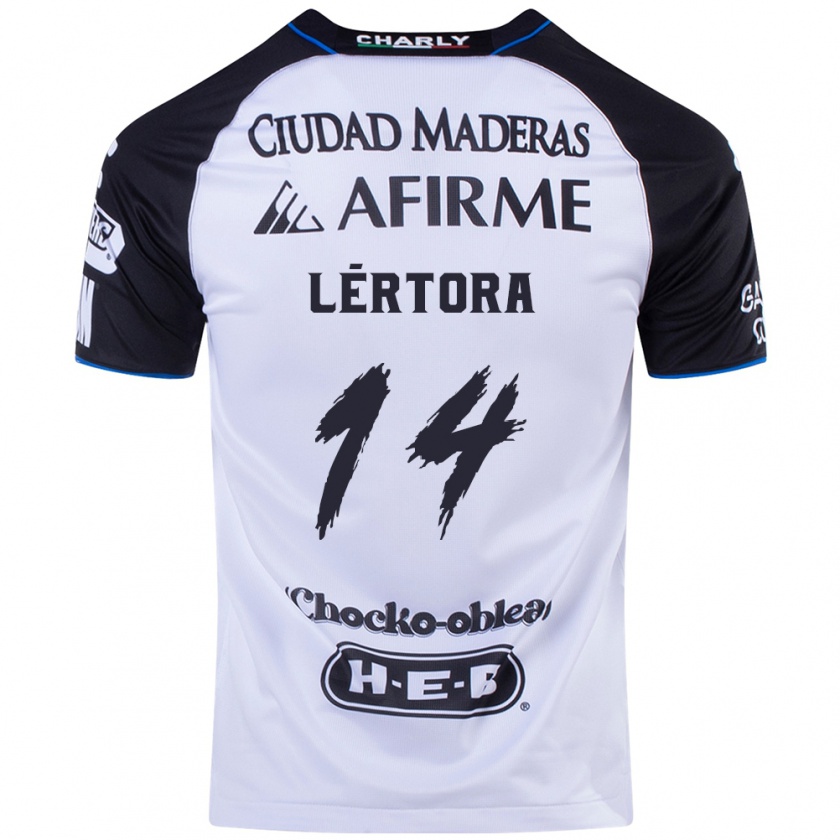 Kandiny Hombre Camiseta Federico Lértora #14 Azul Negro 1ª Equipación 2024/25 La Camisa