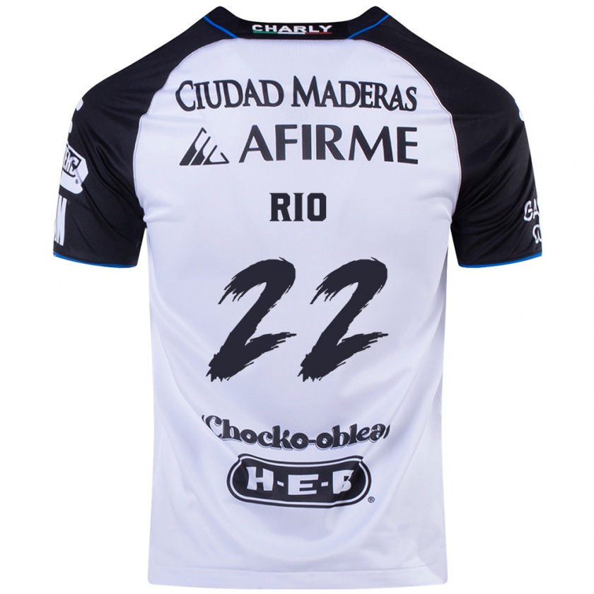 Kandiny Hombre Camiseta Martín Rio #22 Azul Negro 1ª Equipación 2024/25 La Camisa