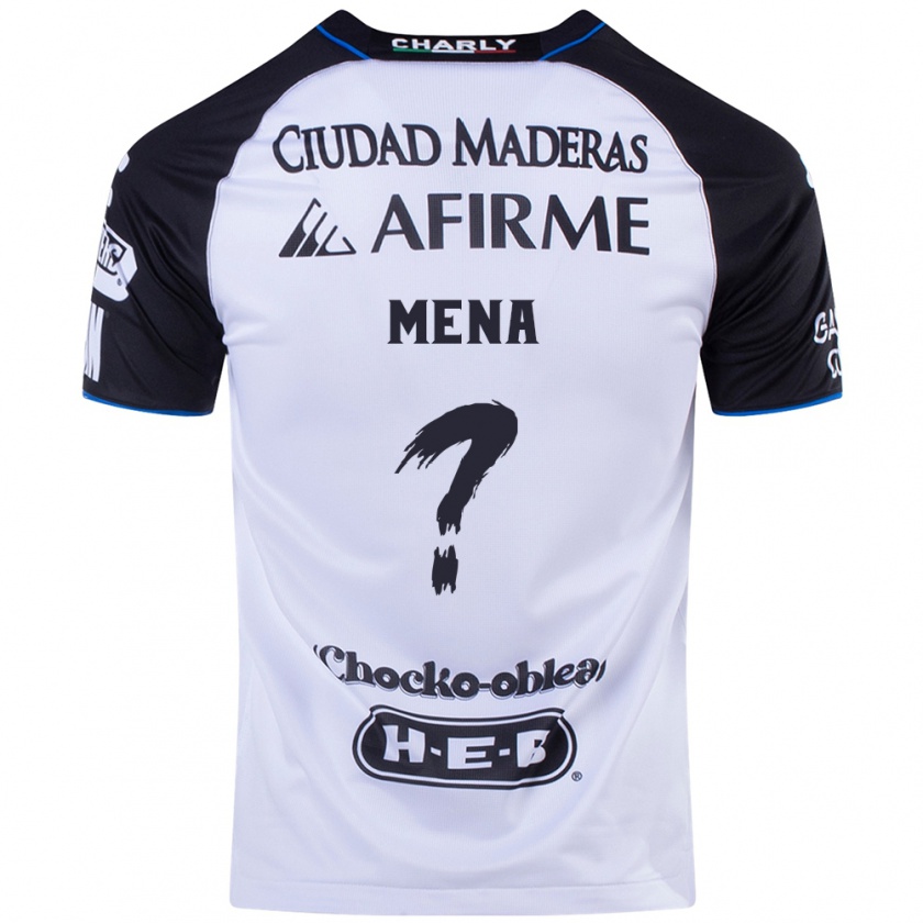 Kandiny Hombre Camiseta Felipe Mena #0 Azul Negro 1ª Equipación 2024/25 La Camisa