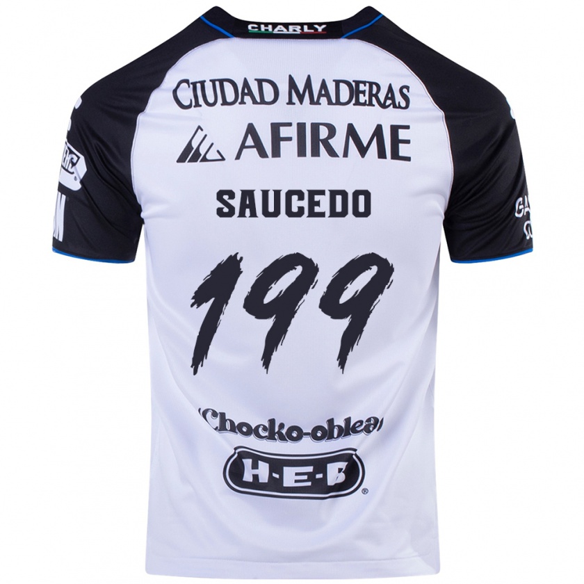 Kandiny Hombre Camiseta Christian Saucedo #199 Azul Negro 1ª Equipación 2024/25 La Camisa