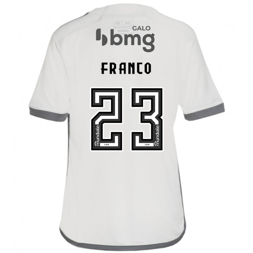 Kandiny Herren Alan Franco #23 Cremefarben Auswärtstrikot Trikot 2024/25 T-Shirt Österreich