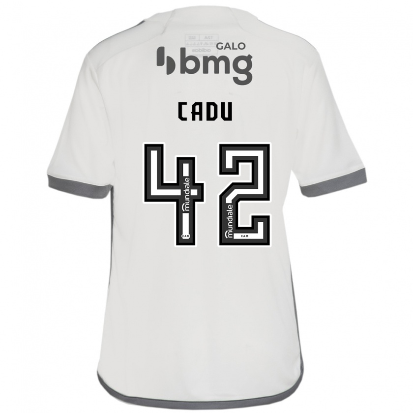 Kandiny Uomo Maglia Cadu #42 Bianco Kit Gara Away 2024/25 Maglietta