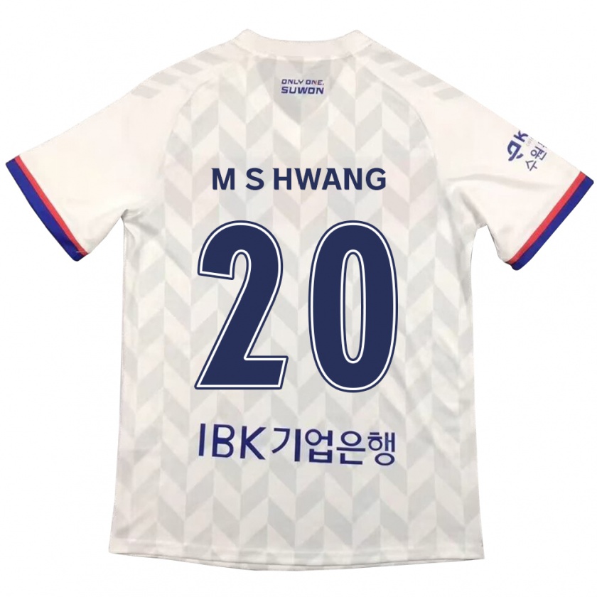 Kandiny Herren Soon-Min Hwang #20 Weiß Blau Auswärtstrikot Trikot 2024/25 T-Shirt Österreich