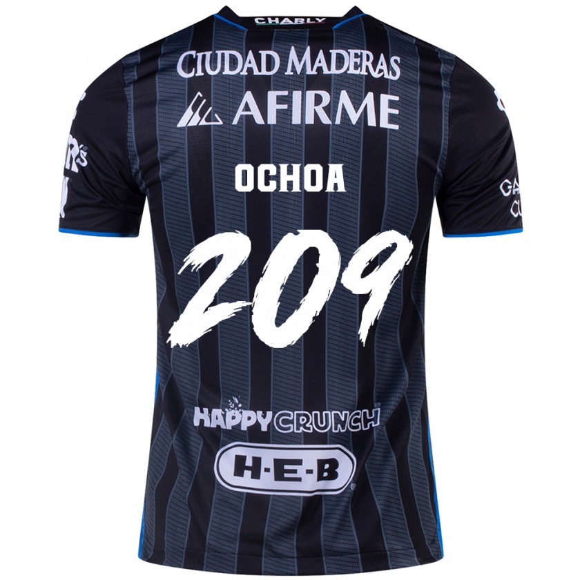 Kandiny Heren José Ochoa #209 Wit Zwart Uitshirt Uittenue 2024/25 T-Shirt België