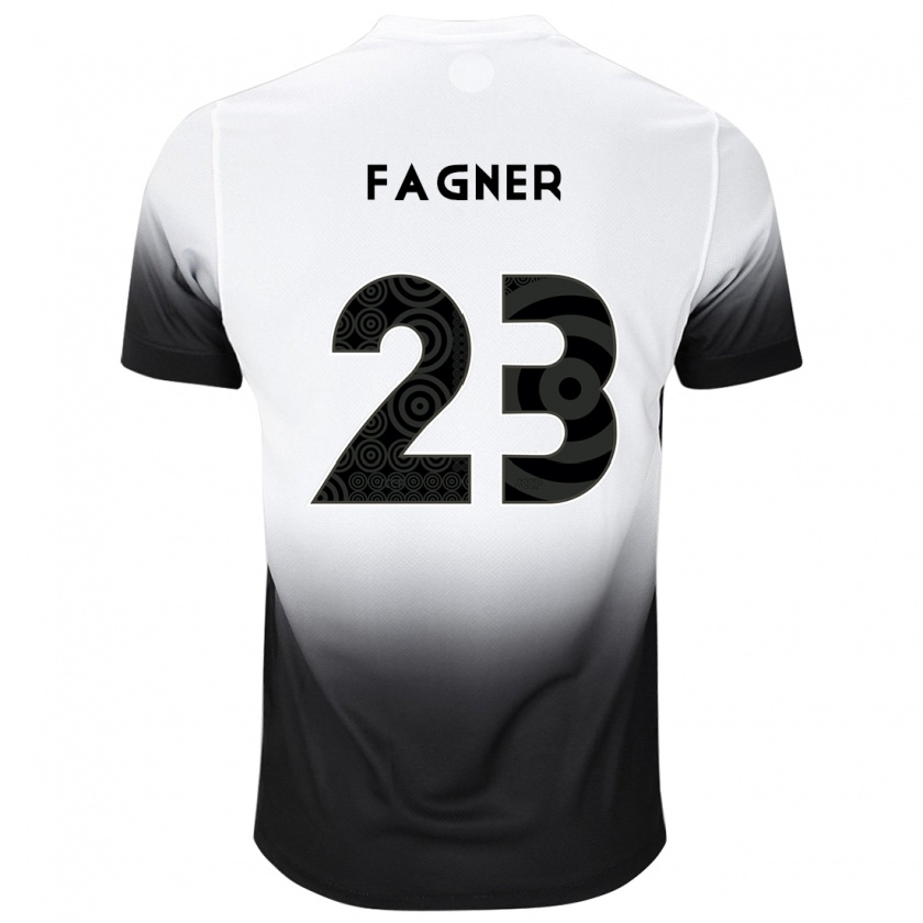 KandinyレディースFagner#23白黒ホームシャツ2024/25ジャージーユニフォーム