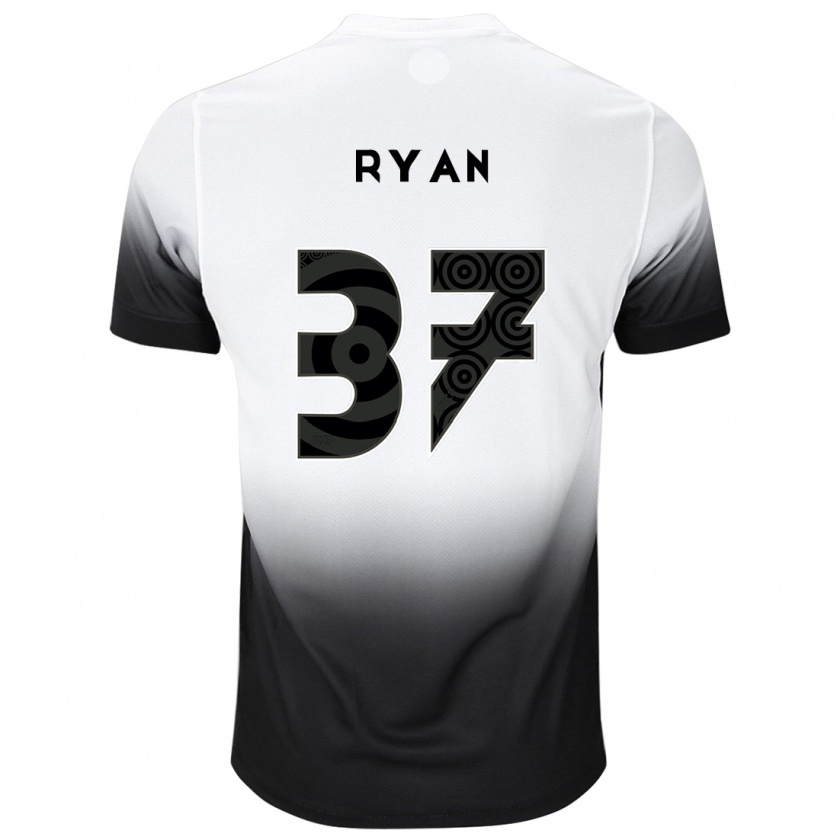 Kandiny Damen Ryan #37 Weiß Schwarz Heimtrikot Trikot 2024/25 T-Shirt Österreich