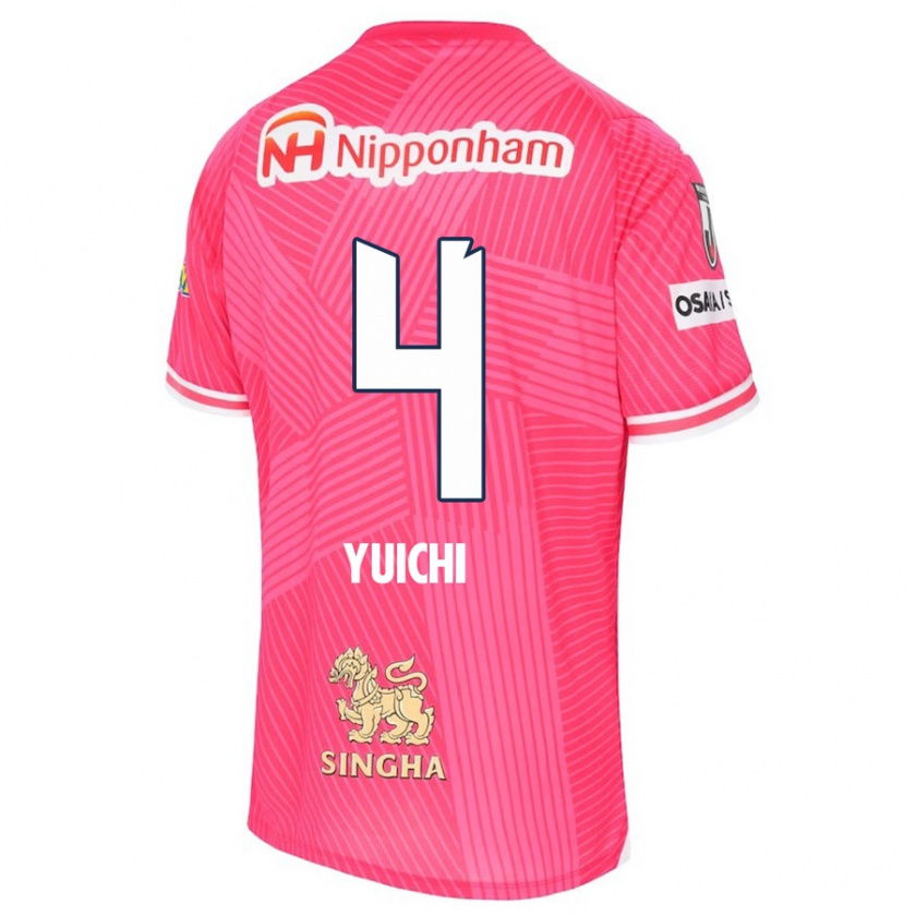 Kandiny Damen Yuichi Hirano #4 Rosa Weiß Heimtrikot Trikot 2024/25 T-Shirt Österreich