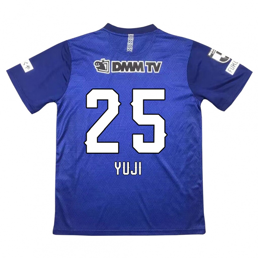 Kandiny Dames Yuji Kitajima #25 Donkerblauw Thuisshirt Thuistenue 2024/25 T-Shirt