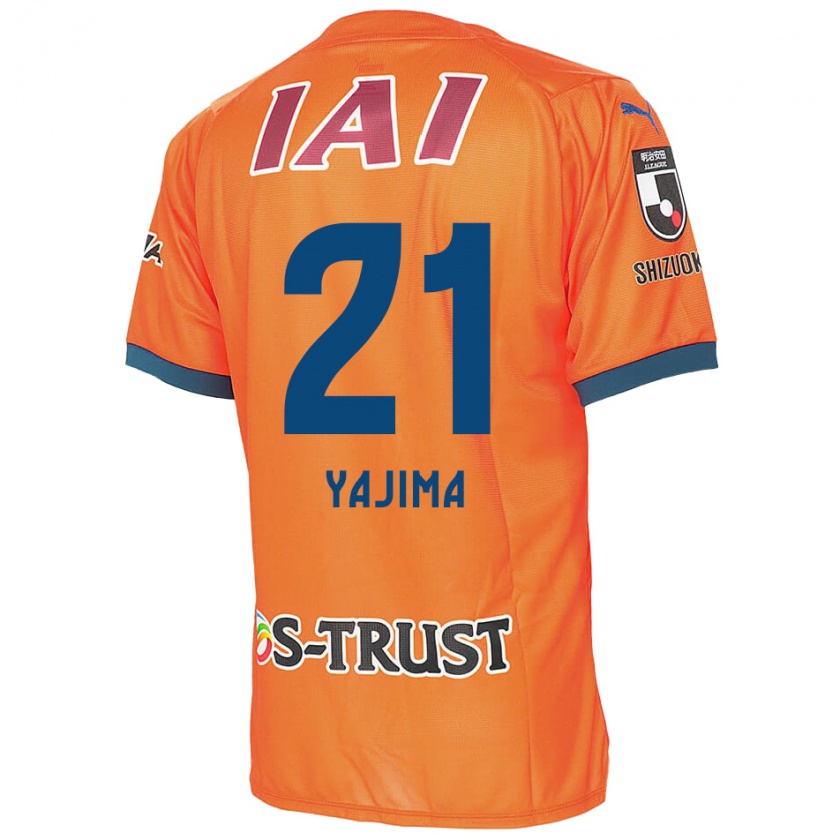 Kandiny Damen Shinya Yajima #21 Orange Blau Heimtrikot Trikot 2024/25 T-Shirt Österreich