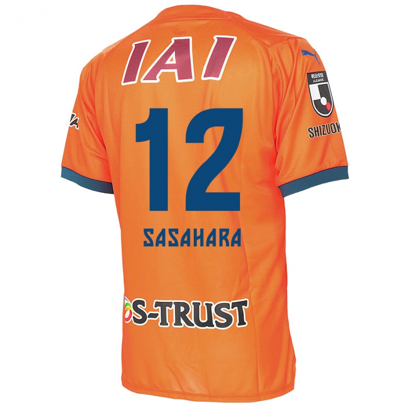 Kandiny Damen Kenshin Sasahara #12 Orange Blau Heimtrikot Trikot 2024/25 T-Shirt Österreich