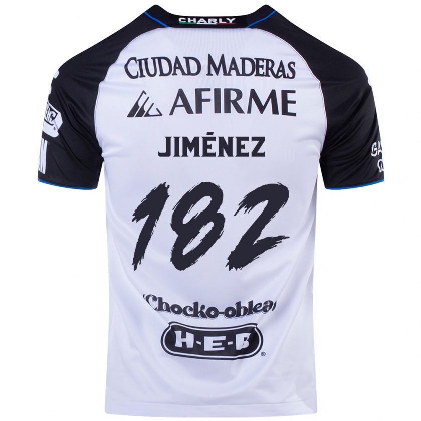 Kandiny Donna Maglia Carlos Jiménez #182 Nero Blu Kit Gara Home 2024/25 Maglietta