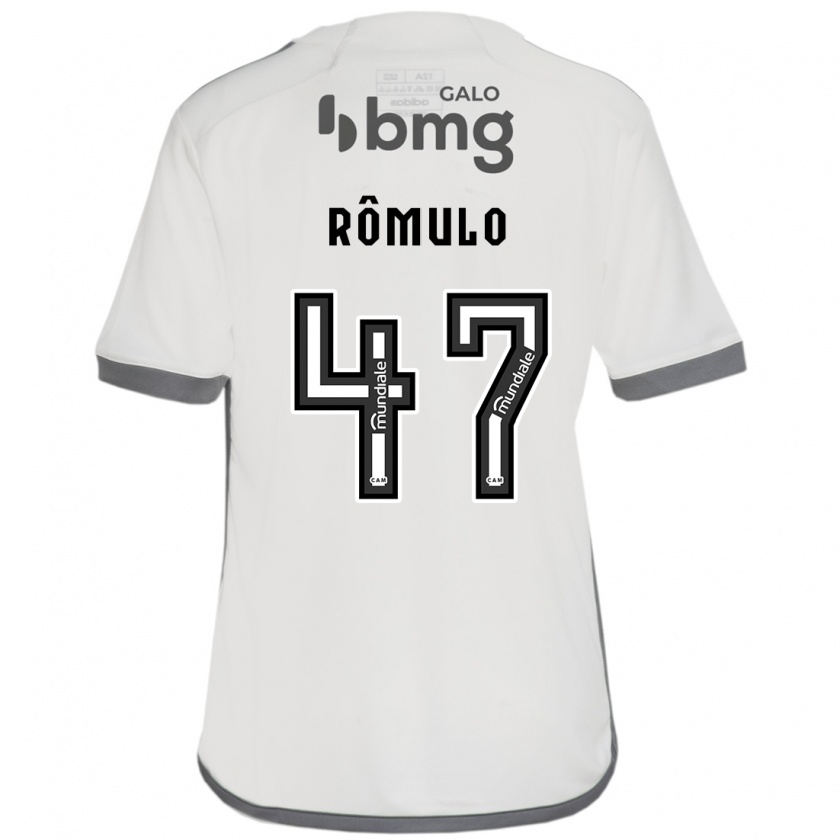 Kandiny Donna Maglia Rômulo #47 Bianco Kit Gara Away 2024/25 Maglietta