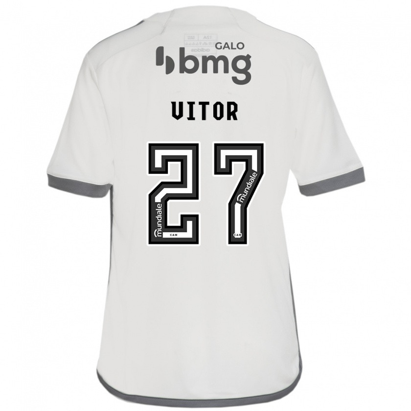 Kandiny Donna Maglia Paulo Vitor #27 Bianco Kit Gara Away 2024/25 Maglietta