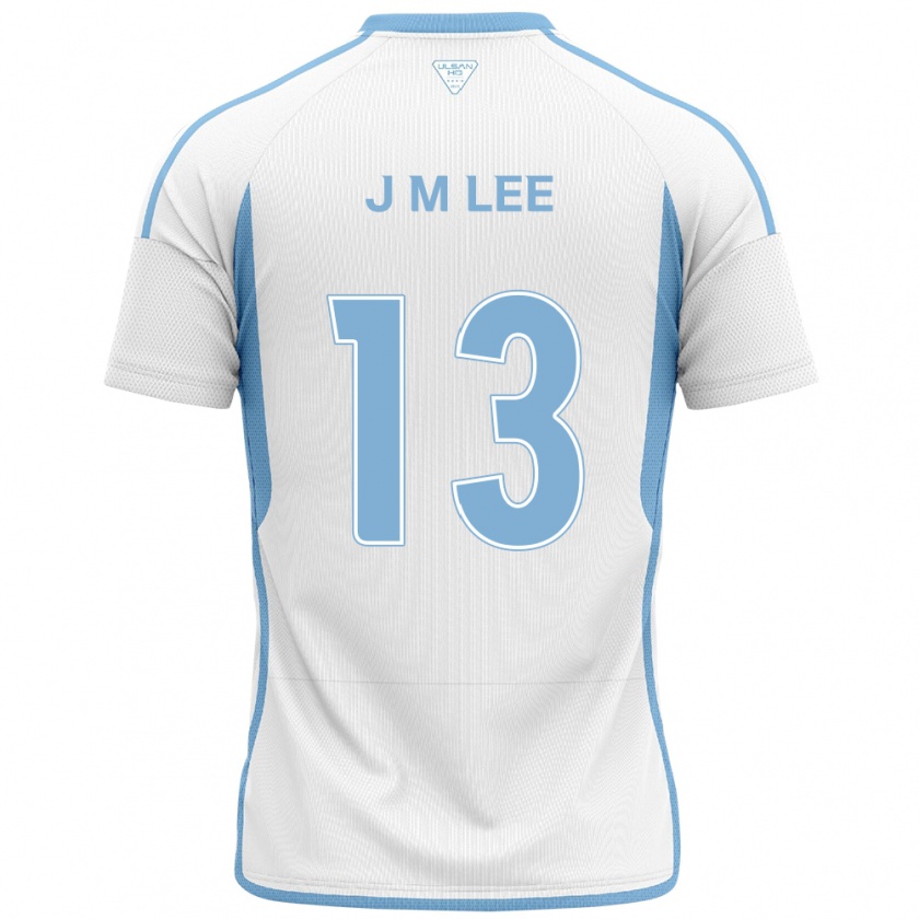 Kandiny Damen Myung-Jae Lee #13 Weiß Blau Auswärtstrikot Trikot 2024/25 T-Shirt Österreich