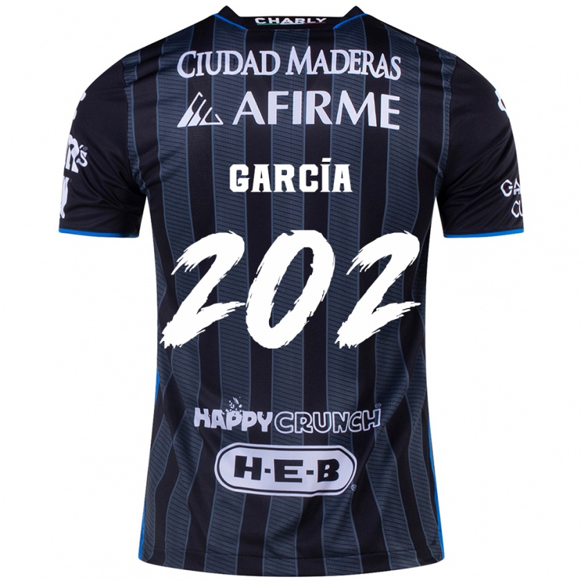 Kandiny Dames Diego García #202 Wit Zwart Uitshirt Uittenue 2024/25 T-Shirt België