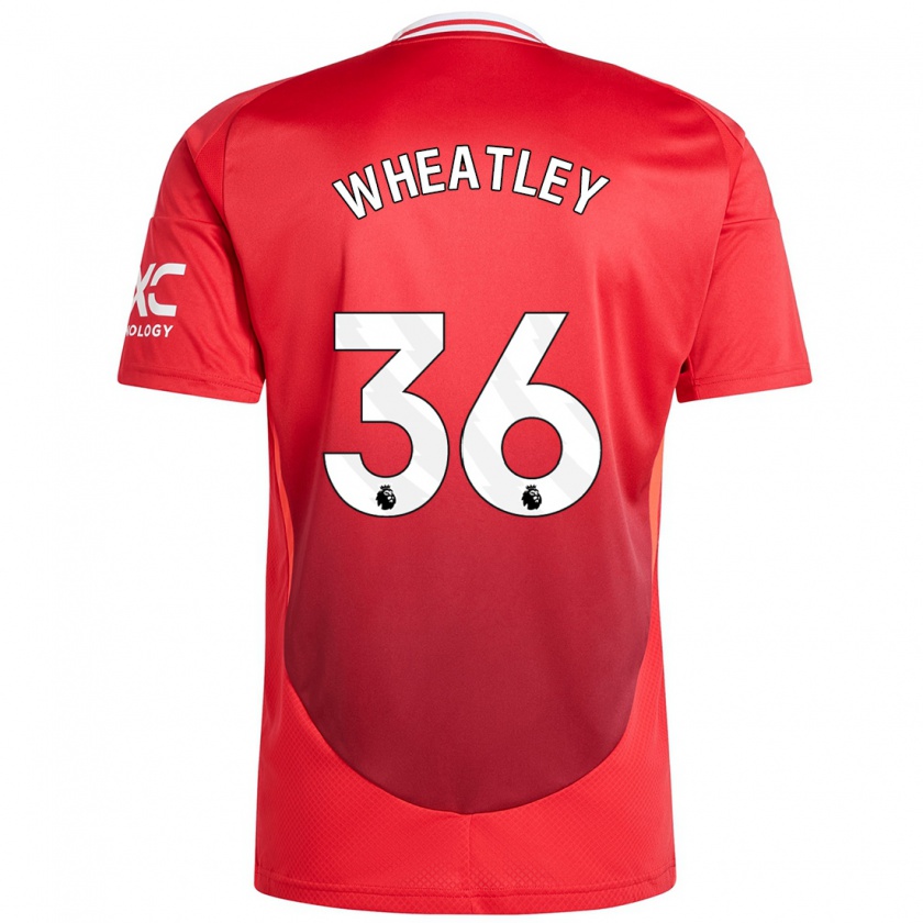 Kandiny Kinder Ethan Wheatley #36 Hellrot Heimtrikot Trikot 2024/25 T-Shirt Österreich