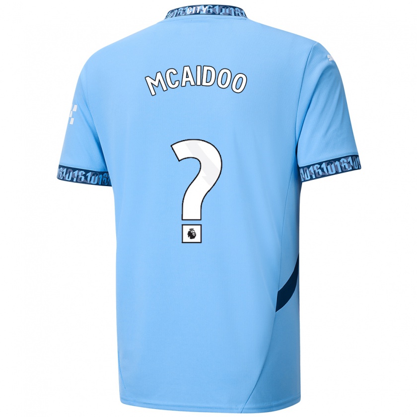 Kandiny Niño Camiseta Ryan Mcaidoo #0 Azul Marino 1ª Equipación 2024/25 La Camisa