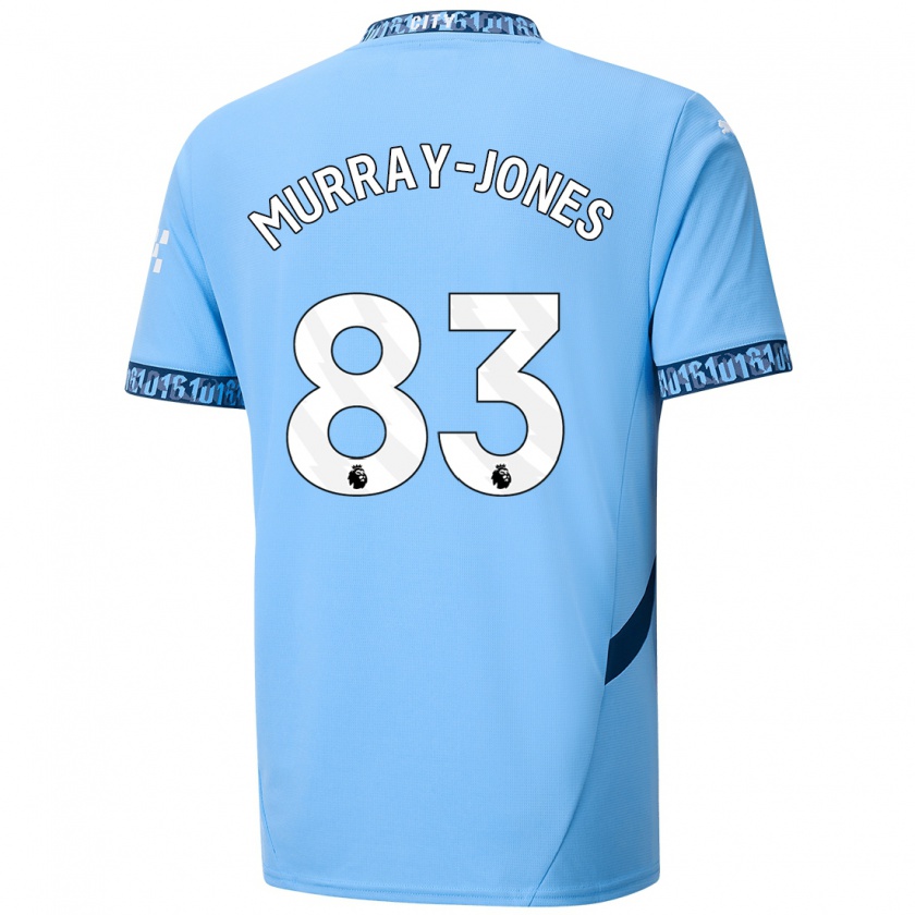 Kandiny Kinderen George Murray-Jones #83 Marineblauw Thuisshirt Thuistenue 2024/25 T-Shirt