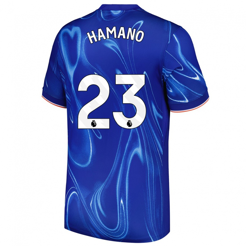 Kandiny Bambino Maglia Maika Hamano #23 Blu Bianco Kit Gara Home 2024/25 Maglietta