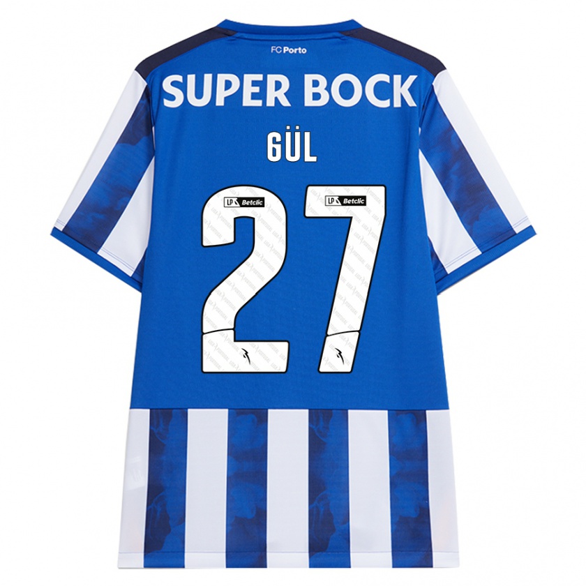 Kandiny Bambino Maglia Deniz Gül #27 Blu Bianco Kit Gara Home 2024/25 Maglietta