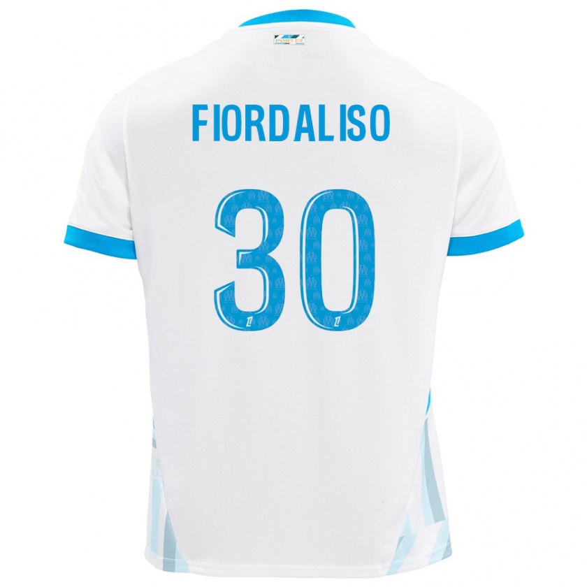 Kandiny Bambino Maglia Thelma Fiordaliso #30 Bianco Azzurro Kit Gara Home 2024/25 Maglietta