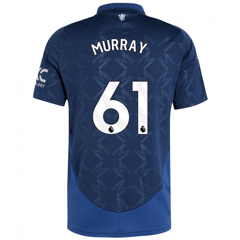 Kandiny Kinder Sam Murray #61 Indigo Auswärtstrikot Trikot 2024/25 T-Shirt Österreich