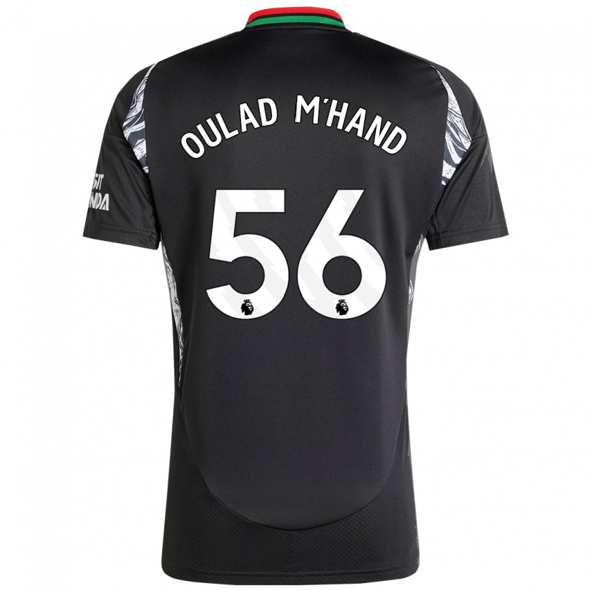 Kandiny Niño Camiseta Salah-Eddine Oulad M'hand #56 Negro 2ª Equipación 2024/25 La Camisa México