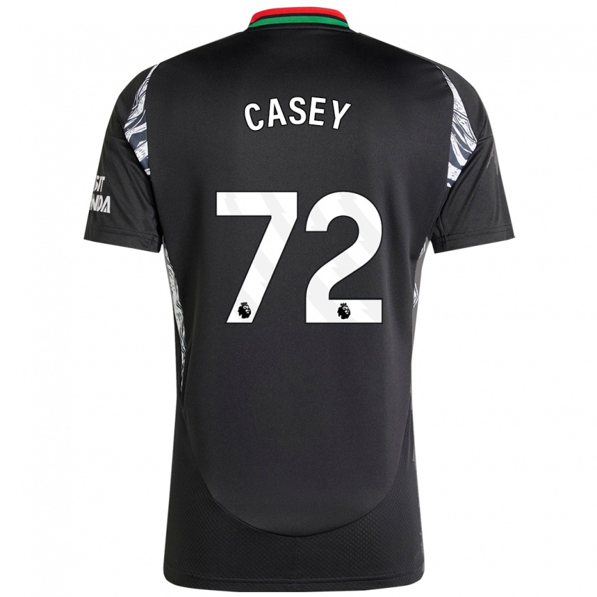 Kandiny Kinderen Dan Casey #72 Zwart Uitshirt Uittenue 2024/25 T-Shirt België