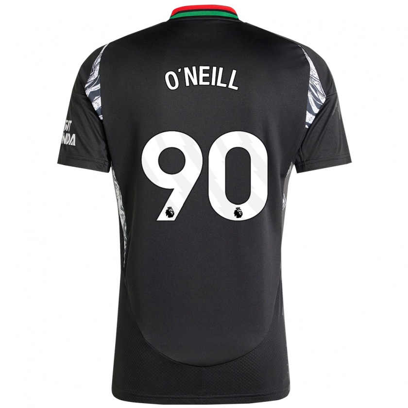 KandinyキッズCeadach O'neill#90黒アウェイシャツ2024/25ジャージーユニフォーム