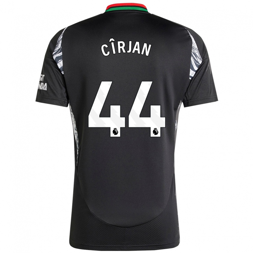 Kandiny Kinder Catalin Cîrjan #44 Schwarz Auswärtstrikot Trikot 2024/25 T-Shirt Österreich