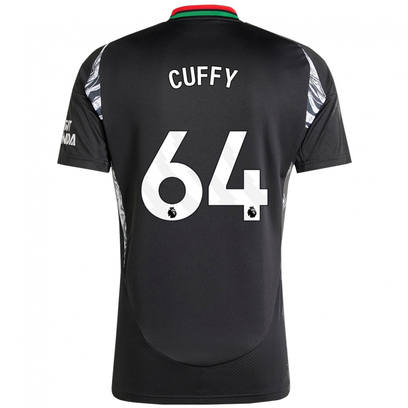 Kandiny Niño Camiseta Brooke Norton Cuffy #64 Negro 2ª Equipación 2024/25 La Camisa México