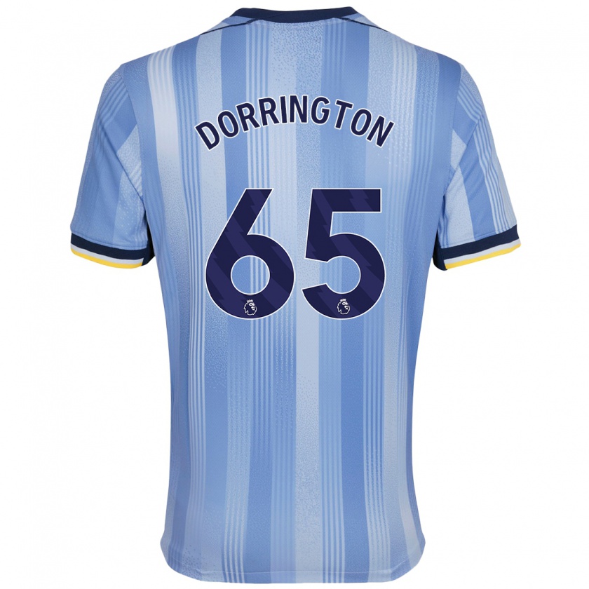 Kandiny Kinder Alfie Dorrington #65 Hellblau Auswärtstrikot Trikot 2024/25 T-Shirt Österreich