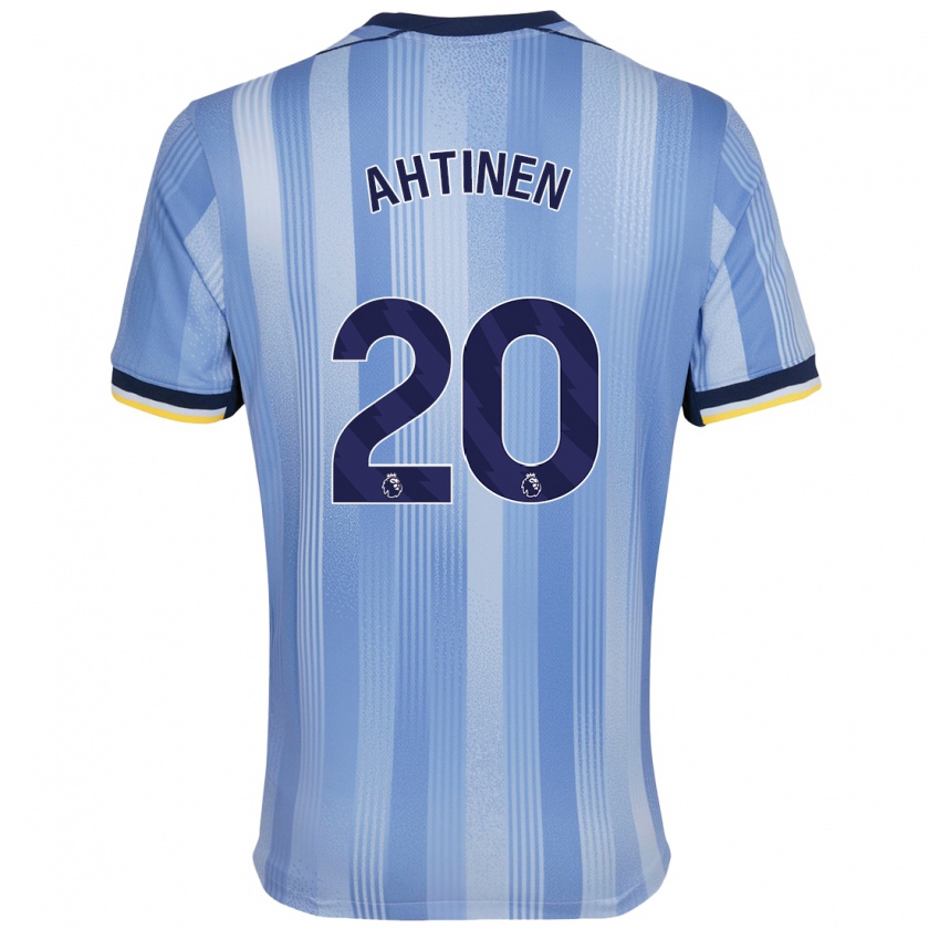 Kandiny Bambino Maglia Olga Ahtinen #20 Azzurro Chiaro Kit Gara Away 2024/25 Maglietta