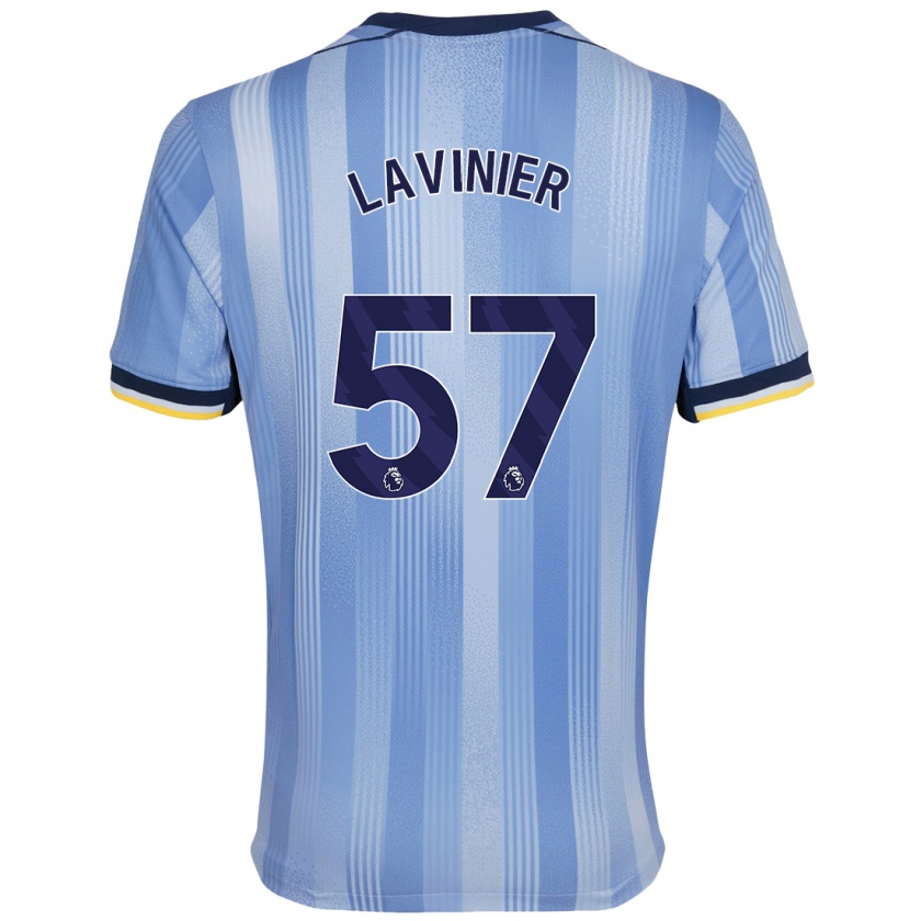 Kandiny Kinderen Marcel Lavinier #57 Lichtblauw Uitshirt Uittenue 2024/25 T-Shirt